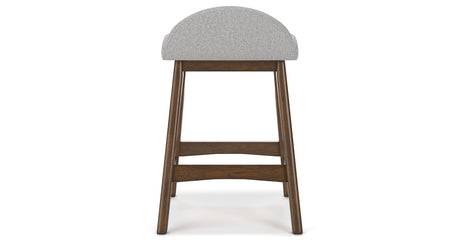 Lyncott Light Gray/Brown Counter Height Barstool, Set of 2 from Ashley Furniture - Luna Furniture