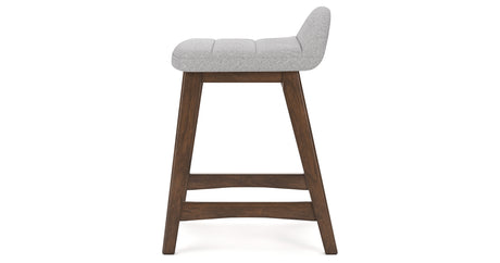 Lyncott Light Gray/Brown Counter Height Barstool, Set of 2 from Ashley Furniture - Luna Furniture