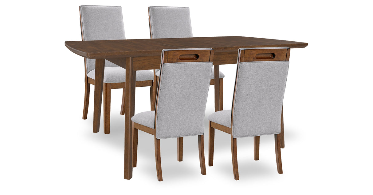 Lyncott Extension Dining Table and 4 Chairs from Ashley Furniture - Luna Furniture