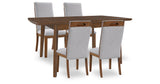 Lyncott Extension Dining Table and 4 Chairs from Ashley Furniture - Luna Furniture