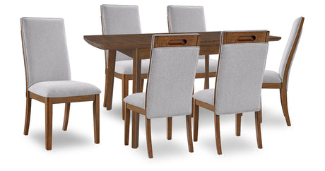 Lyncott Extension Dining Table and 6 Chairs from Ashley Furniture - Luna Furniture