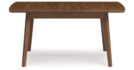 Lyncott Gray/Brown Extension Dining Table and 6 Chairs from Ashley Furniture - Luna Furniture
