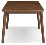 Lyncott Gray/Brown Extension Dining Table and 4 Chairs from Ashley - Luna Furniture