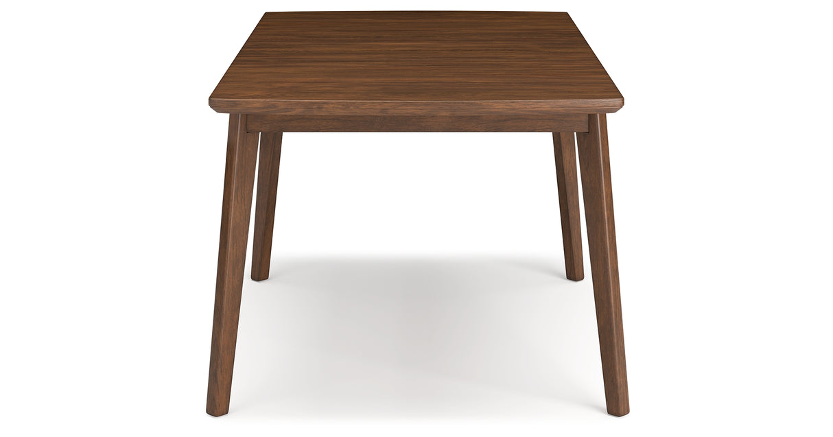 Lyncott Gray/Brown Extension Dining Table and 6 Chairs from Ashley Furniture - Luna Furniture