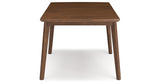 Lyncott Gray/Brown Extension Dining Table and 6 Chairs from Ashley Furniture - Luna Furniture