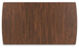 Lyncott Mustard/Brown Dining Table and 4 Chairs from Ashley - Luna Furniture