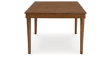 Lyncott Gray/Brown Extension Dining Table and 6 Chairs from Ashley Furniture - Luna Furniture
