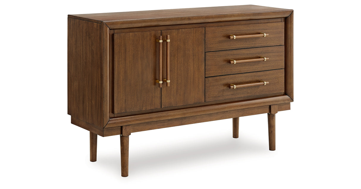 Lyncott Brown Dining Server from Ashley - Luna Furniture