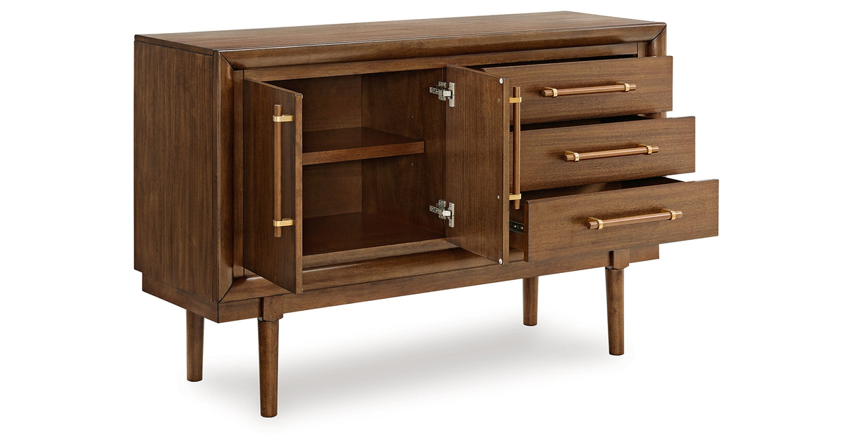 Lyncott Brown Dining Server from Ashley - Luna Furniture