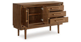 Lyncott Brown Dining Server from Ashley - Luna Furniture
