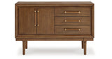 Lyncott Brown Dining Server from Ashley - Luna Furniture
