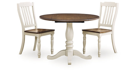 Wirloni Dining Table and 2 Chairs from Ashley - Luna Furniture