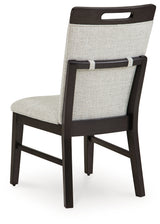 Neymorton Dark Grayish Brown Dining Chair (Set of 2) from Ashley Furniture - Luna Furniture