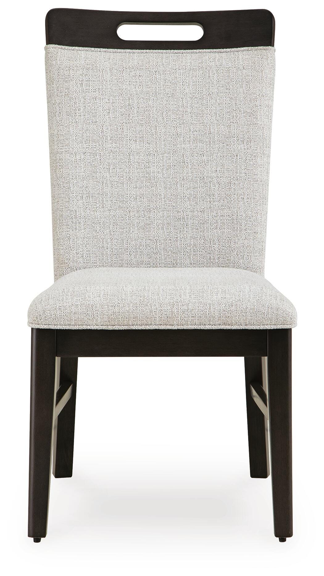 Neymorton Dark Grayish Brown Dining Table and 4 Chairs from Ashley - Luna Furniture