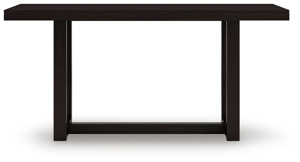 Neymorton Dark Grayish Brown Counter Height Table from Ashley - Luna Furniture