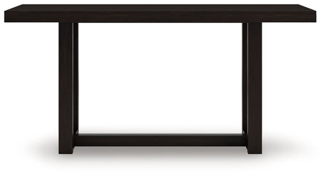 Neymorton Dark Grayish Brown Counter Height Table from Ashley - Luna Furniture