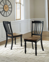 Clorazi Dining Chair (Set of 2) from Ashley Furniture - Luna Furniture