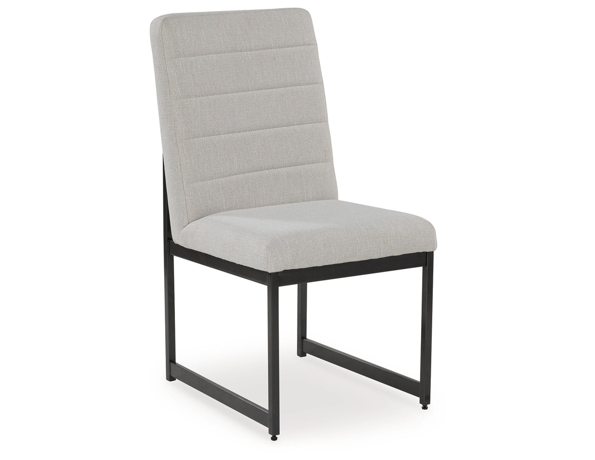 Tomtyn Gray Dining Chair, Set of 2 from Ashley Furniture - Luna Furniture