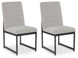 Tomtyn Dining Table and 6 Chairs in Light Brown from Ashley Furniture - Luna Furniture