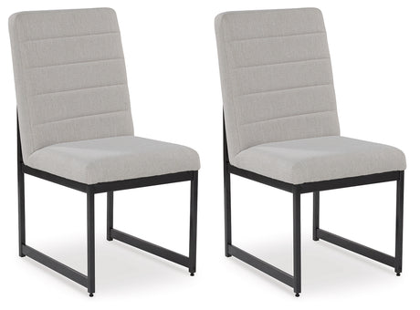 Tomtyn Dining Table and 6 Chairs in Light Brown from Ashley - Luna Furniture