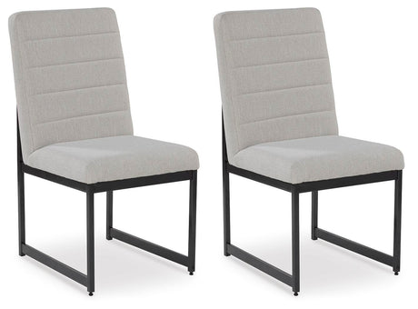 Tomtyn Gray Dining Chair, Set of 2 from Ashley - Luna Furniture