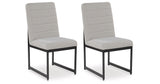 Tomtyn Dining Table and 6 Chairs in Light Brown from Ashley Furniture - Luna Furniture