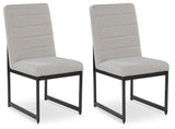 Tomtyn Dining Table and 6 Chairs in Light Brown from Ashley Furniture - Luna Furniture