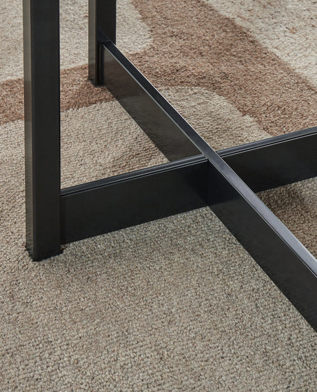 Tomtyn Light Brown Dining Extension Table from Ashley - Luna Furniture