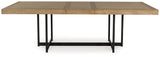Tomtyn Dining Table and 6 Chairs in Light Brown from Ashley Furniture - Luna Furniture
