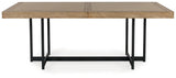 Tomtyn Dining Table and 6 Chairs in Light Brown from Ashley Furniture - Luna Furniture