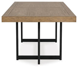 Tomtyn Dining Table and 6 Chairs in Light Brown from Ashley Furniture - Luna Furniture