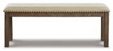 Moriville Grayish Brown Dining Bench from Ashley - Luna Furniture