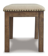 Moriville Grayish Brown Dining Bench from Ashley - Luna Furniture