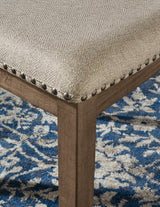 Moriville Grayish Brown Dining Chair, Set of 2 from Ashley Furniture - Luna Furniture