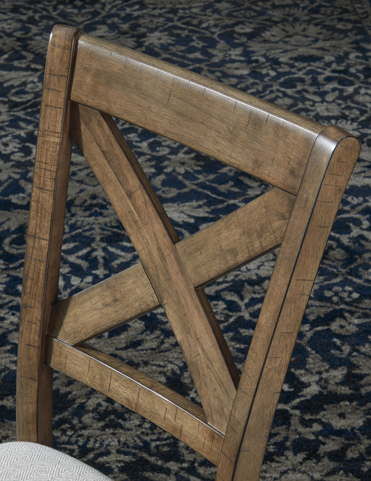 Moriville Grayish Brown Dining Chair, Set of 2 from Ashley Furniture - Luna Furniture