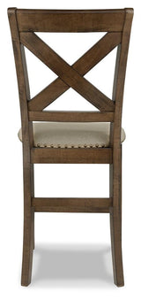 Moriville 2-Piece Bar Stool in Beige from Ashley Furniture - Luna Furniture