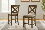 Moriville 2-Piece Bar Stool in Beige from Ashley Furniture - Luna Furniture