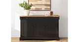 Wildenauer Brown/Black Dining Buffet from Ashley - Luna Furniture
