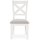 Robbinsdale Antique White Dining Chair, Set of 2 from Ashley Furniture - Luna Furniture