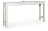 Robbinsdale Antique White Counter Height Dining Table and 3 Barstools Set from Ashley Furniture - Luna Furniture
