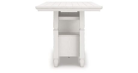 Robbinsdale Antique White 5-Piece Counter Height Set from Ashley - Luna Furniture