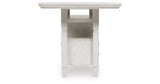 Robbinsdale Antique White Counter Height Dining Table from Ashley - Luna Furniture