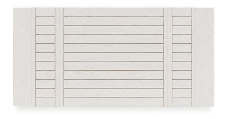 Robbinsdale Antique White Counter Height Dining Extension Table from Ashley - Luna Furniture