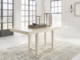 Robbinsdale Antique White Counter Height Dining Extension Table