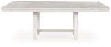 Robbinsdale Dining Table and 8 Chairs in Antique White from Ashley Furniture - Luna Furniture