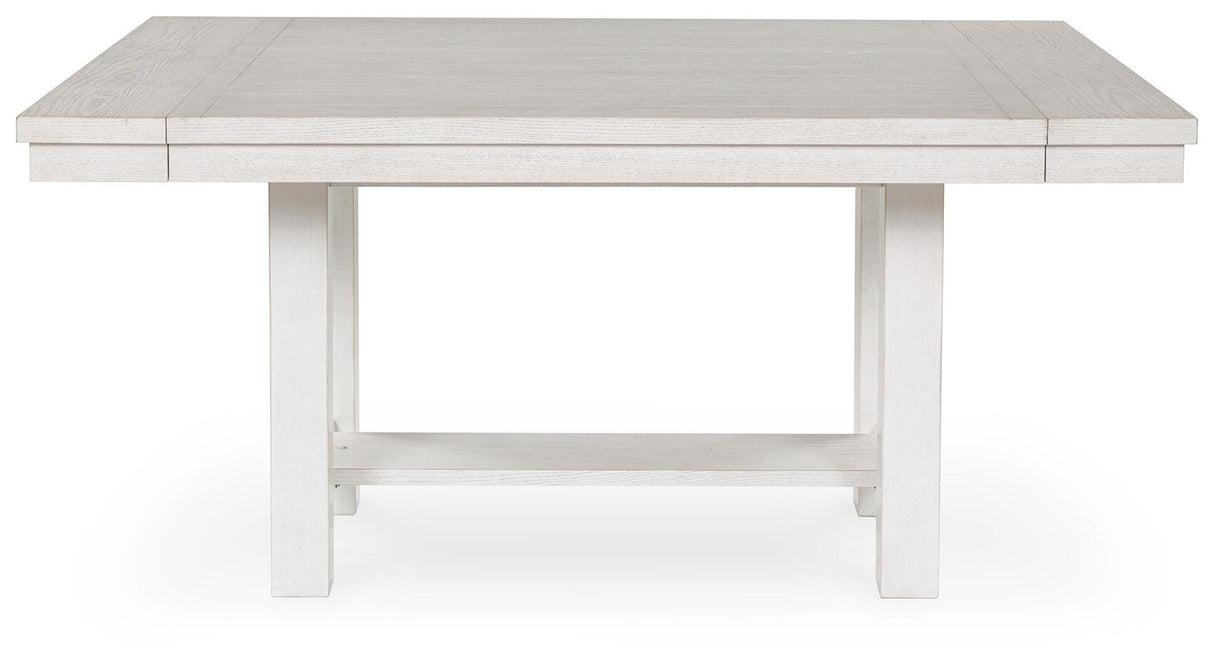 Robbinsdale Dining Table and 4 Chairs in Antique White from Ashley - Luna Furniture