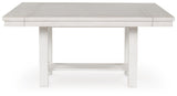 Robbinsdale Dining Table and 4 Chairs in Antique White from Ashley - Luna Furniture