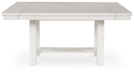 Robbinsdale Dining Table and 4 Chairs in Antique White from Ashley - Luna Furniture