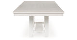 Robbinsdale Antique White Dining Extension Table from Ashley - Luna Furniture