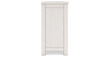 Robbinsdale Counter Height Dining Table, 2 Barstools, Bench and Server from Ashley - Luna Furniture